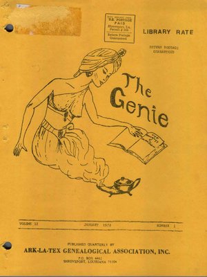 cover image of The Genie - Volume 12